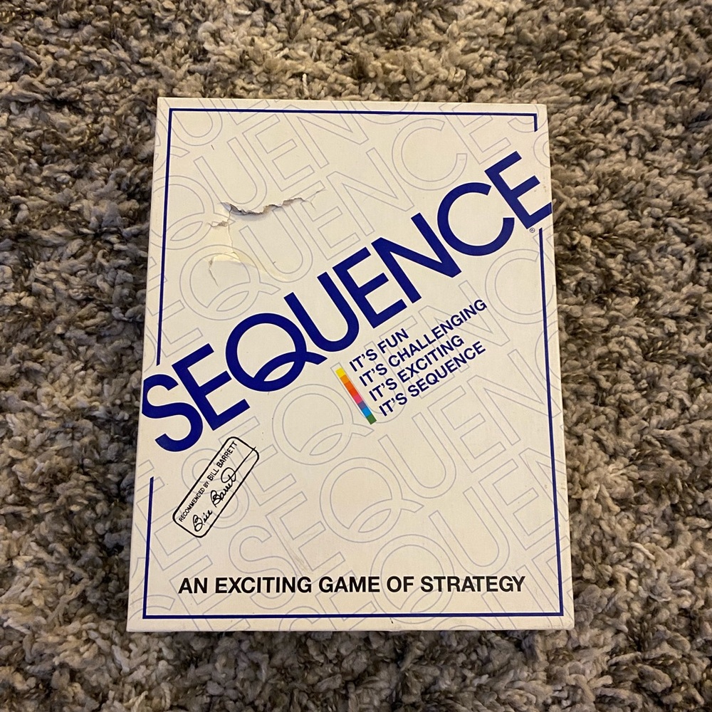Vintage, Sequence Board Game